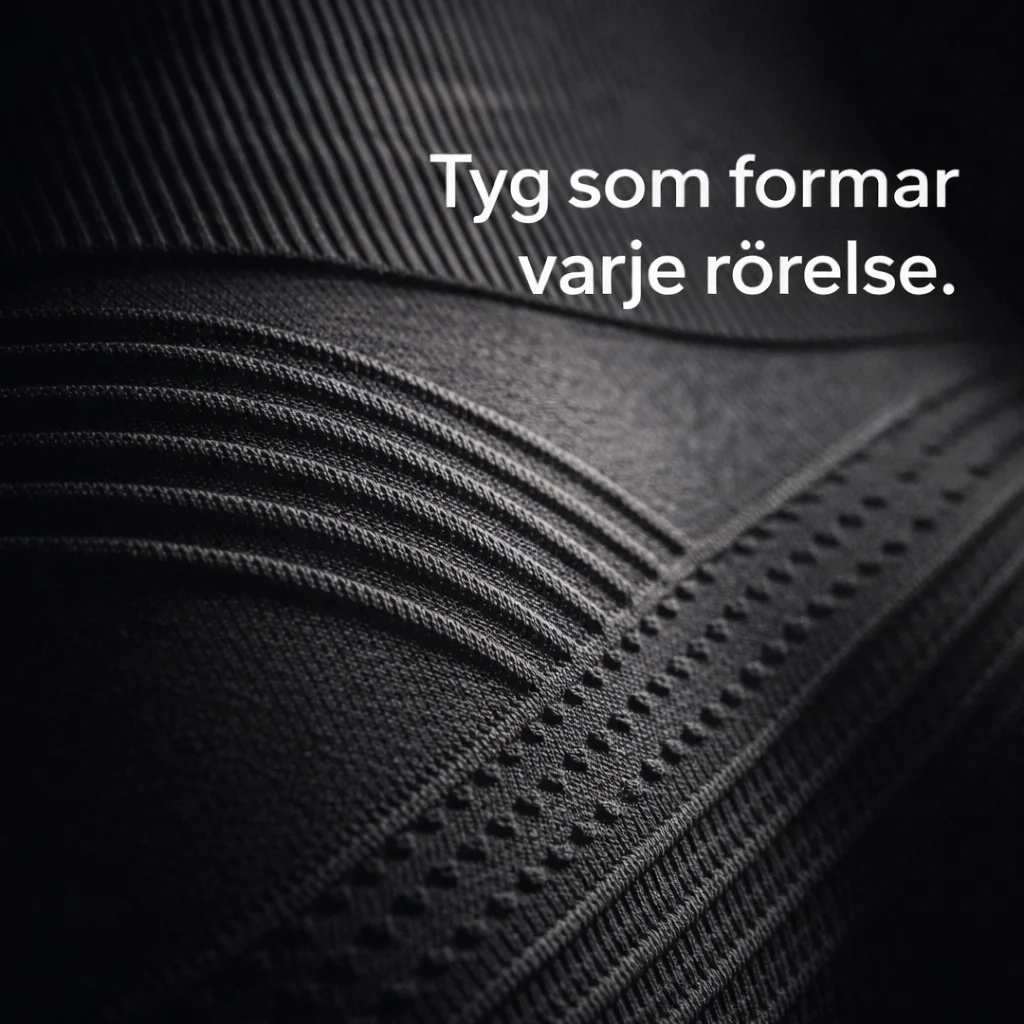 Slätslipande skulpterande leggings med 3D-effekt - detail view